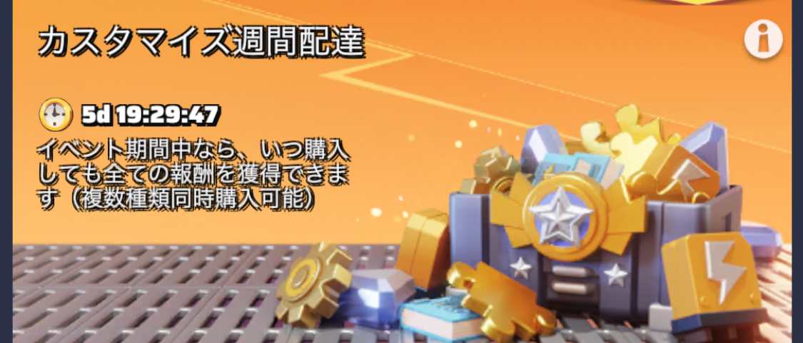 カスタマイズ週間配達