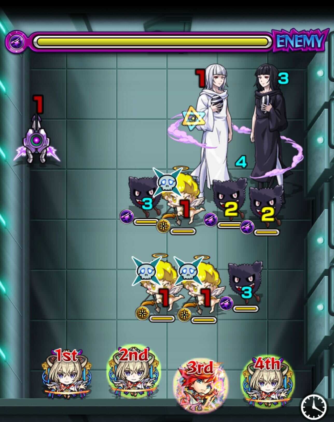 クロ＆シロ ステージ