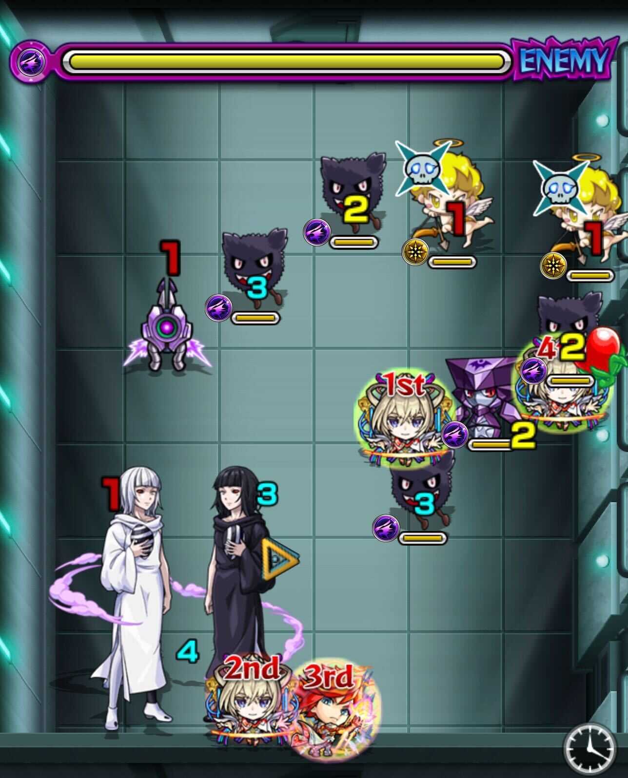 クロ＆シロ ステージ