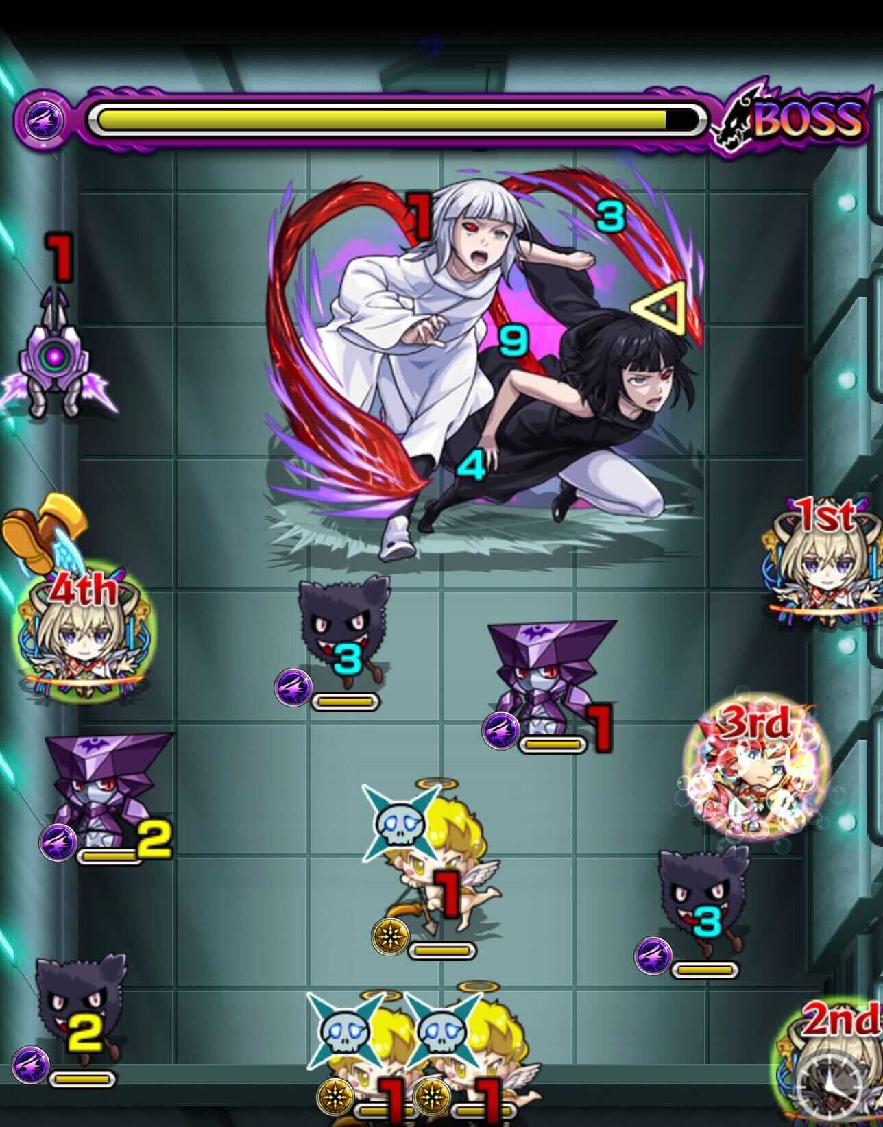 クロ＆シロ ステージ