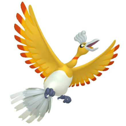 ホウオウの色違いの見た目