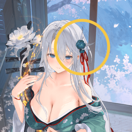 少女廻戦の玉萍のタップする場所