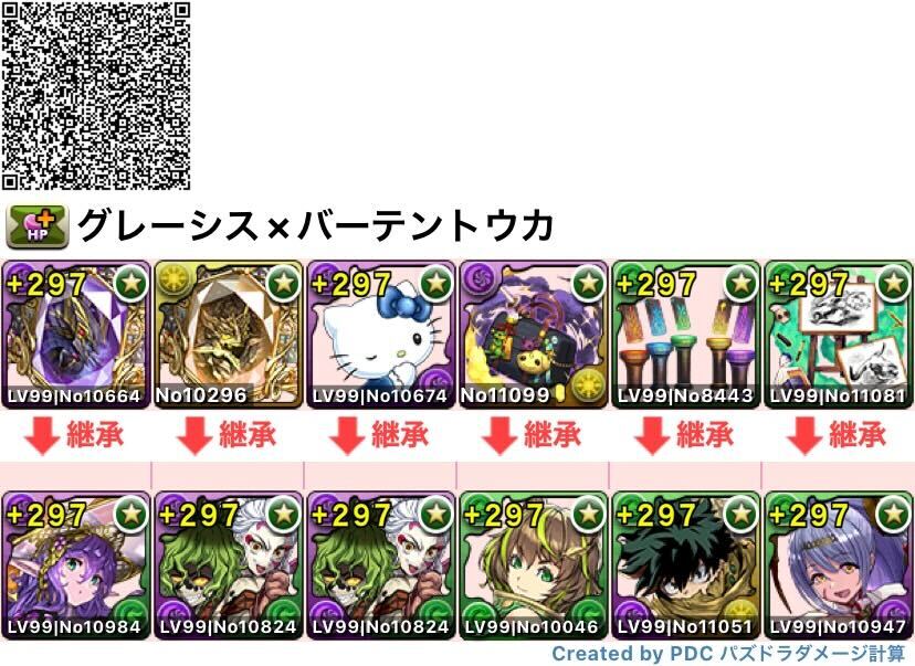 グレーシス×バーテントウカ