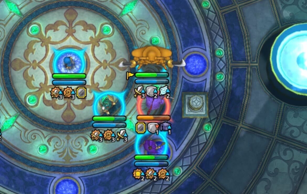 グラコス5世を取り囲む